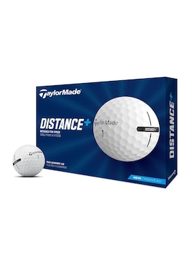 Set De Pelotas Taylormade Distance + Para Golf