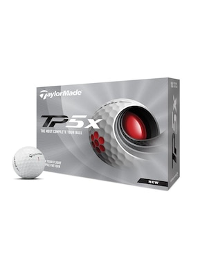 Set De Pelotas Taylormade TP5X Para Golf