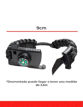 Brujula topográfica Mendoza de plástico