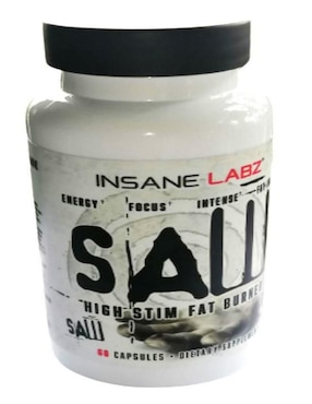 Quemador De Grasa Insane Labz Con Café Verde Sabor Natural 60 Cápsulas