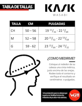 Casco para ciclismo ruta Kask unisex