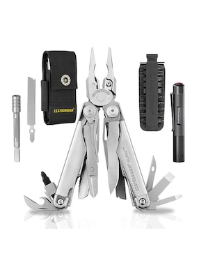 Navaja Leatherman Surge Plata Con Linterna