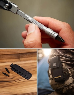 Navaja multiherramienta Leatherman Surge Plata