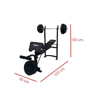 Banco para entrenamiento Sparta Workoutb