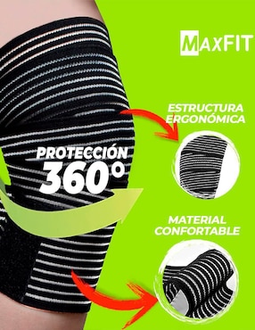 Rodillera Maxfit de poliéster
