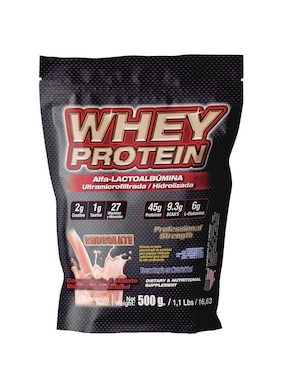 Whey Protein Food & Nutrition Technologies sabor chocolate de 500 g