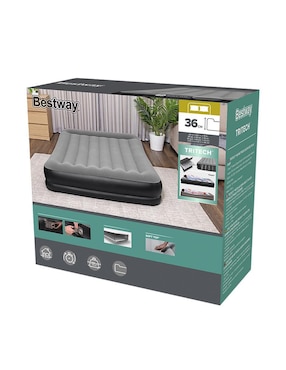 Colchón inflable Bestway 67726 colchoneta pillow top (integrada)