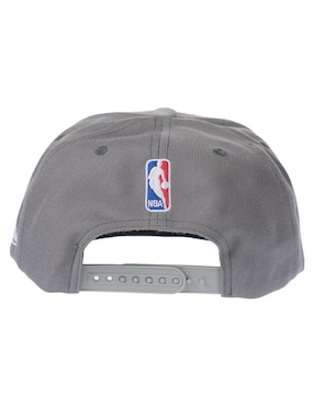 Gorra con visera plana snapback Mitchell & Ness Nba Miami Heats para adulto
