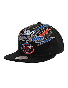 Gorra Visera Plana Velcro Mitchell & Ness NBA Chicago Bulls Unisex