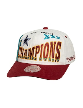 Gorra Visera Semicurva Snapback Mitchell & Ness NFL Dallas Cowboys Unisex