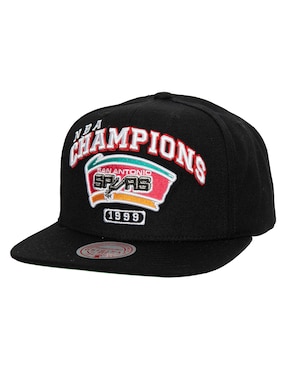 Gorra Visera Plana Snapback Mitchell & Ness NBA San Antonio Spurs Unisex