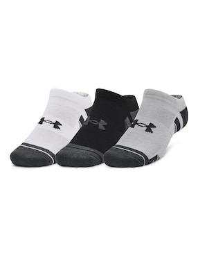 Calceta Comfort Para Entrenamiento Under Armour Para Hombre 3 Pares