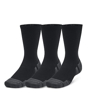 Calceta comfort para entrenamiento Under Armour para Hombre 3 pares