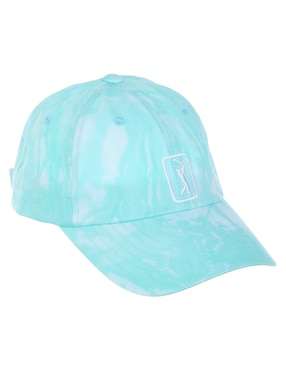 Gorra con visera curva velcro para golf Pga para mujer