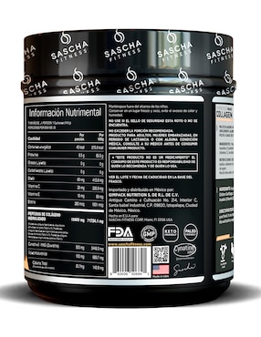 Multi Colágeno Hidrolizado Sascha Fitness sabor caramelo