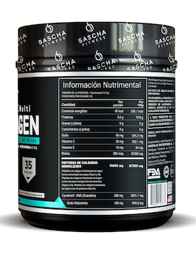 Multi Colágeno Hidrolizado Sascha Fitness