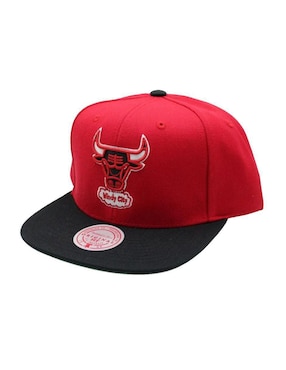 Gorra Con Visera Plana Mitchell & Ness NBA Chicago Bulls Para Infantil Unisex