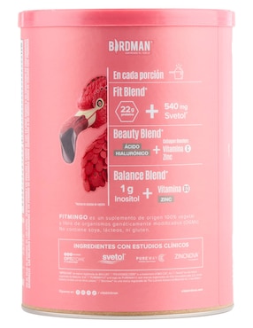 Proteina Vegetal Fitmingo Birdman sabor moka