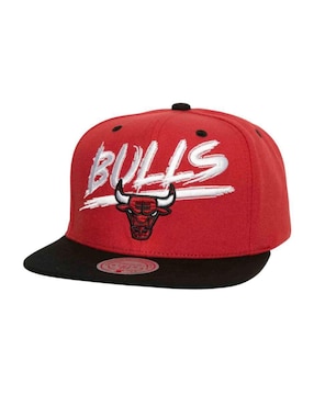 Gorra Con Visera Plana Mitchell & Ness NBA Chicago Bulls Para Hombre