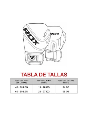 Guantes para box Rdx de adulto