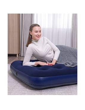Colchón inflable Bestway 67001 colchoneta pillow top integrada