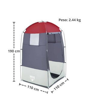 Casa de campaña Bestway para 1 persona