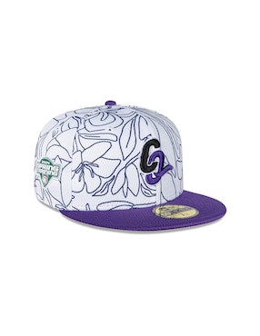 Gorra con visera plana cerrada para béisbol New Era Lmb Conspiradores De Querétaro para adulto