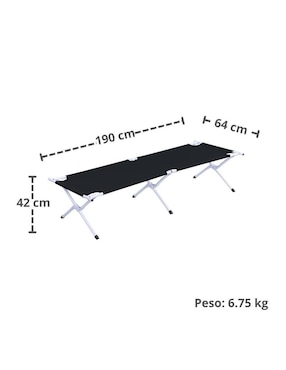 Catre Bestway para 1 persona