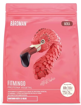 Birdman Fitmingo Proteína Vegetal Birdman sabor moka de 1.5 kg