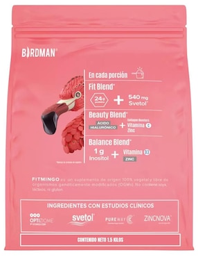 Birdman Fitmingo Proteína Vegetal Birdman sabor moka de 1.5 kg