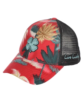 Gorra con visera curva snapback para golf Black Clover Island Luck para adulto