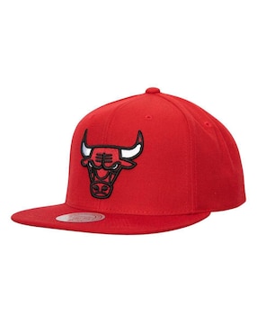 Gorra Con Visera Plana Mitchell & Ness NBA Chicago Bulls Para Hombre