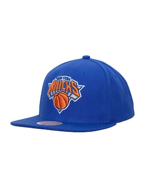 Gorra Con Visera Plana Mitchell & Ness NBA New York Knicks Para Hombre