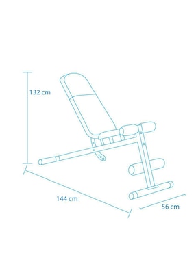 Banco para entrenamiento Nordictrack