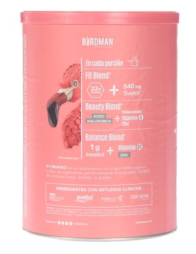 Fitmingo Birdman con inositol sabor moka de 510 g