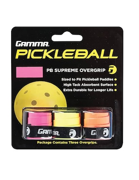 Cinta Protectora Para Raqueta Gamma Supreme Overgrip