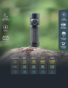 Linterna de mano Olight Baton 4 recargable