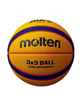 Balón Molten 3X3 B33T5000 Giugiaro Para Básquetbol