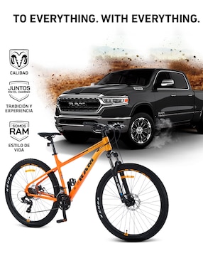 Bicicleta de montaña Ram rodada 27.5 limited unisex