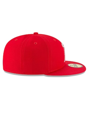 Gorra con visera plana cerrada para béisbol New Era Ac Performance Mlb Los Angeles Angels para adulto
