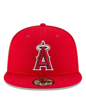 Gorra con visera plana cerrada para béisbol New Era Ac Performance Mlb Los Angeles Angels para adulto