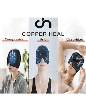 Compresa de gel Copper Heal para cabeza