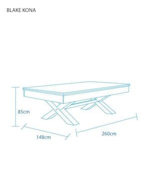 Mesa de billar de Madera Hb
