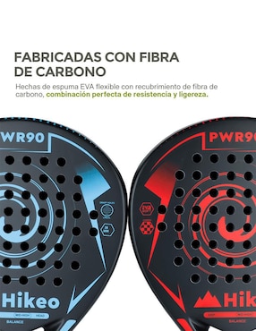 Raqueta de pádel Hikeo espuma eva flexible 83660