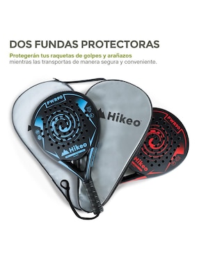 Raqueta de pádel Hikeo espuma eva flexible 83660