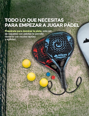 Raqueta de pádel Hikeo espuma eva flexible 83660