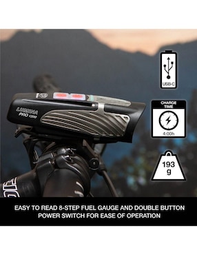 Lámpara delantera para bicicleta Nite Rider