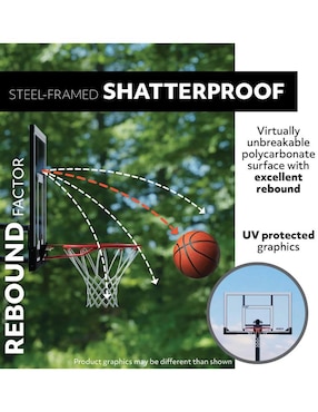 Tablero básquetbol Lifetime funcionamiento manual