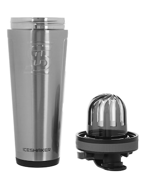 Termo shaker Ice Shaker de acero inoxidable con tapa rosca 1 L