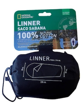 Bolsa de dormir Nat Geo Liner unisex